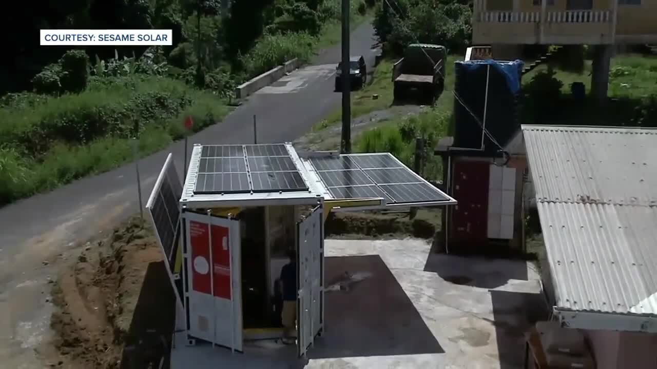 Jackson's Sesame Solar made a nanogrid with 100% renewable energy. It's the first of its kind.