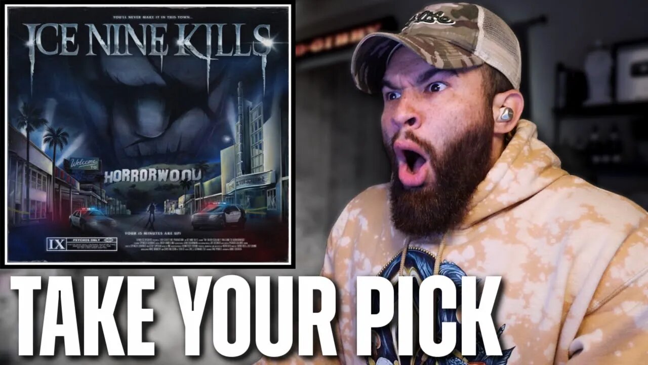 ICE NINE KILLS ft. CORPSEGRINDER - "TAKE YOUR PICK" - REACTION