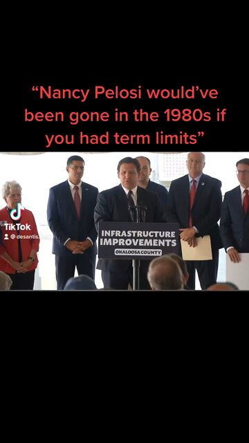 “Nancy Pelosi would have been gone in the 1980s if you had term limits”