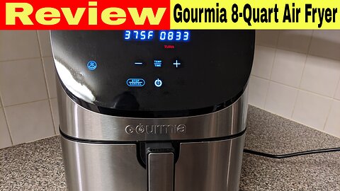 Gourmia 8-Quart Digital Air Fryer Review