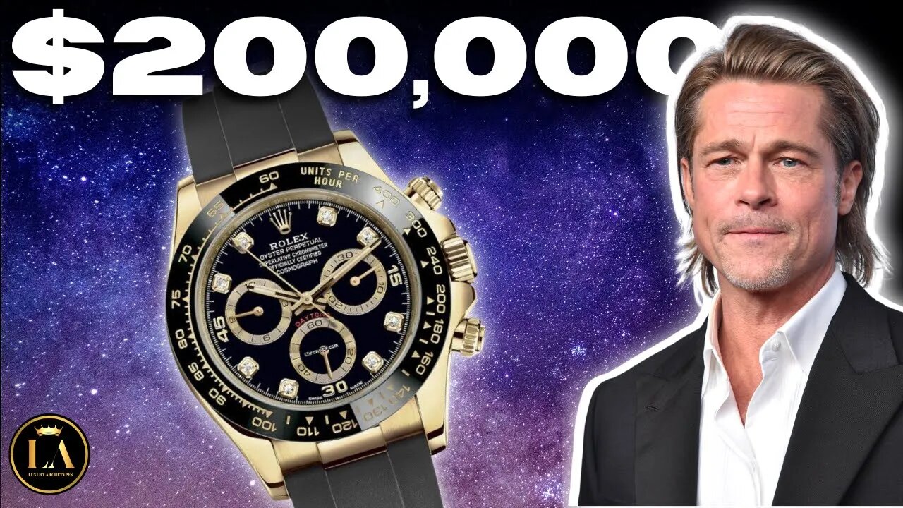 Brad Pitt's 5 Most Expensive Watches