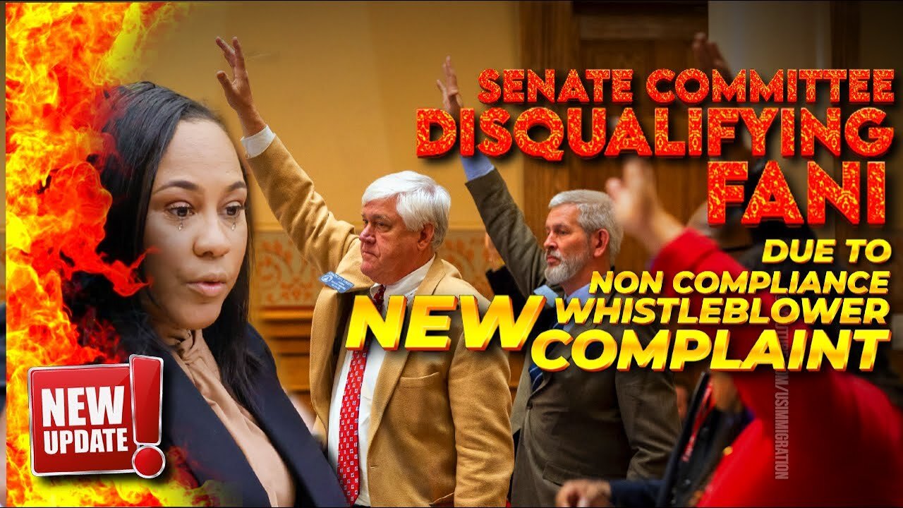 BREAKING🔥 Fani Willis DISQUALIFICATION Saga - Senate DISQUALIFYING Fani🚨New WHISTLEBLOWER Testimony