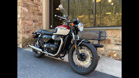 22 Triumph Bonneville T100 TAW8977