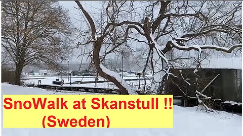 SnoWalk at Skanstull (Sweden) !!