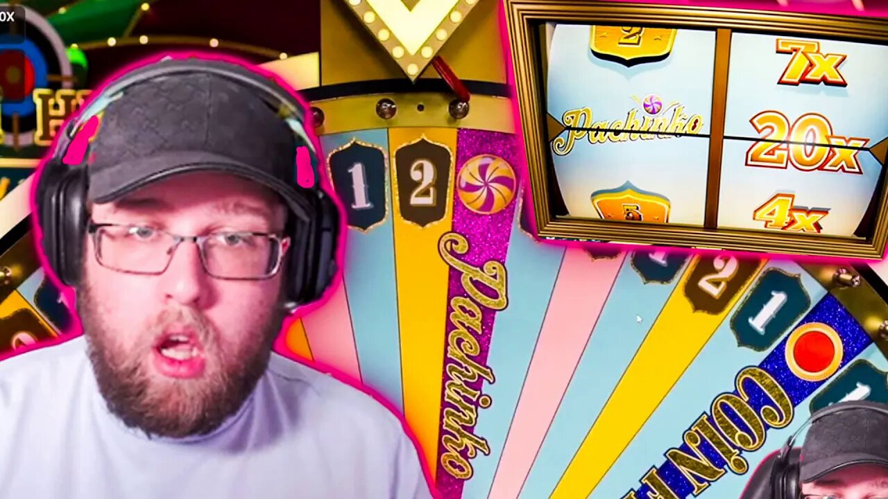 20X TOP SLOT PACHINKO BAIT ON CRAZY TIME! *SAD* (CRAZY TIME HIGHLIGHTS)