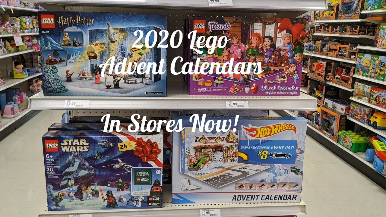 Lego Advent Calendars (2020) Star Wars, Harry Potter, Barbie, L.O.L., Hot Wheels, Pokemon *Sighting*