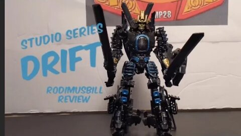 Studio Series DRIFT (#45) Transformers Deluxe Review