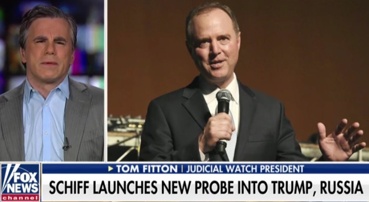 'A Slow-Motion Coup Attempt': Tom Fitton Blasts Schiff, Dems' New Trump Investigations