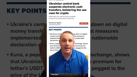 Two huge world events showing you how important crypto will become #crypto #bitcoin #ukraine #canada