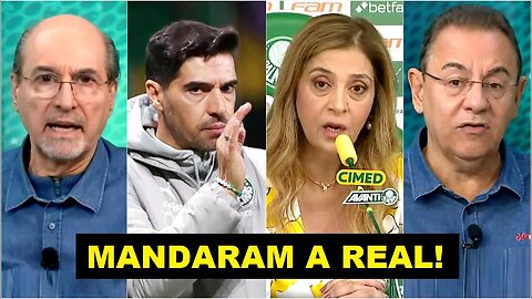 "ISSO É ÓBVIO, cara! Se a CREFISA SAIR do Palmeiras..." CRISE com Leila Pereira PROVOCA DEBATE!