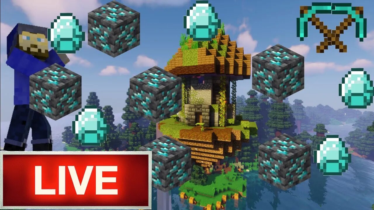 Chill Diamon Mining Stream | Minecraft 1.18 Let's Play LIVE