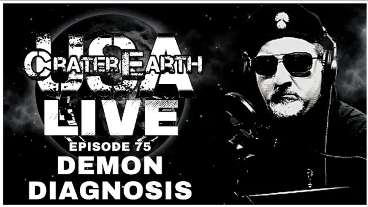 CRATER EARTH USA LIVE!! MENTAL ILLNESS IS STILL DEMONIC OPPRESSION - PERIOD. CHRIS MOON JOINS US!