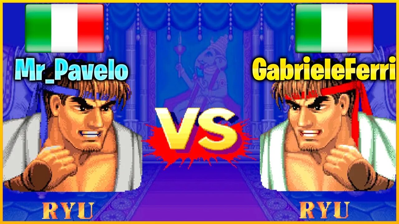 Street Fighter II': Champion Edition (Mr_Pavelo Vs. GabrieleFerri) [Italy Vs. Italy]