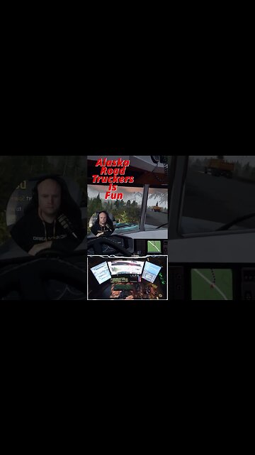 Alaska Road Truckers Is Fun #RoadStudioSA #alaskaroadtruckers #dixper #simulator #truck #shorts