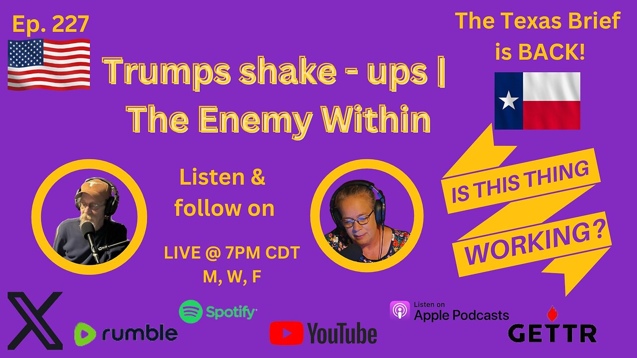 Ep. 227 Trumps Shake - Ups | Enemy Within