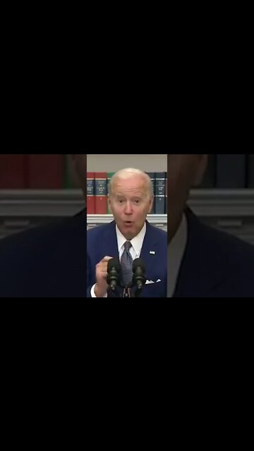 Biden EMBARRASSES Himself on Live TV Reading off Teleprompter | #shorts
