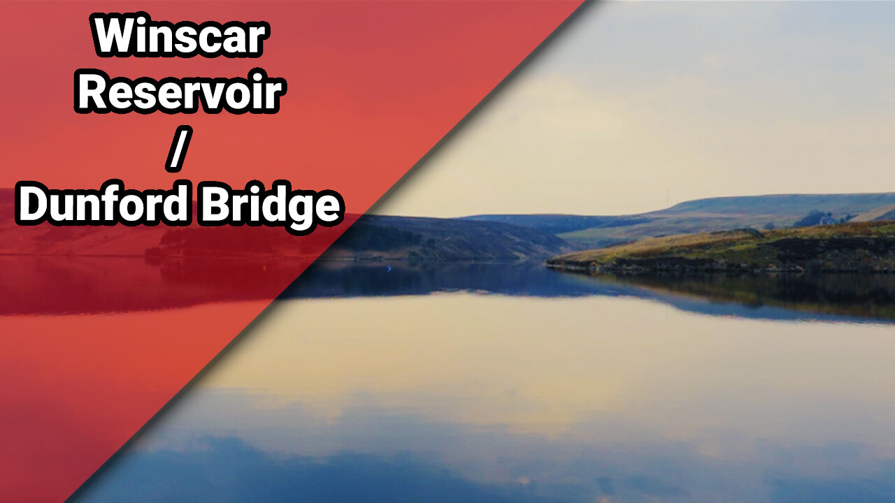 Relaxing walk along Winscar Reservoir / Dunford Bridge (Nature Walk + Virtual Walk)