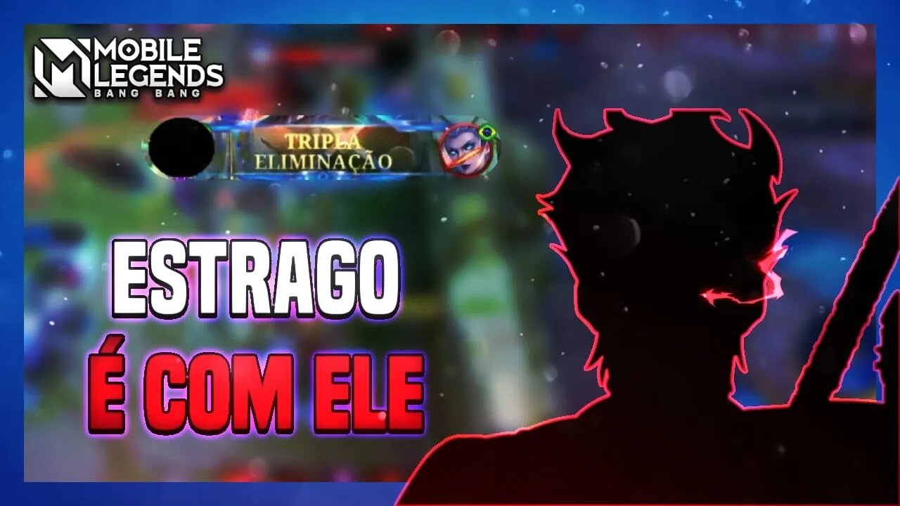 ESSE HERÓI É POUCO USADO MAS FAZ UM ESTRAGO | Mobile Legends