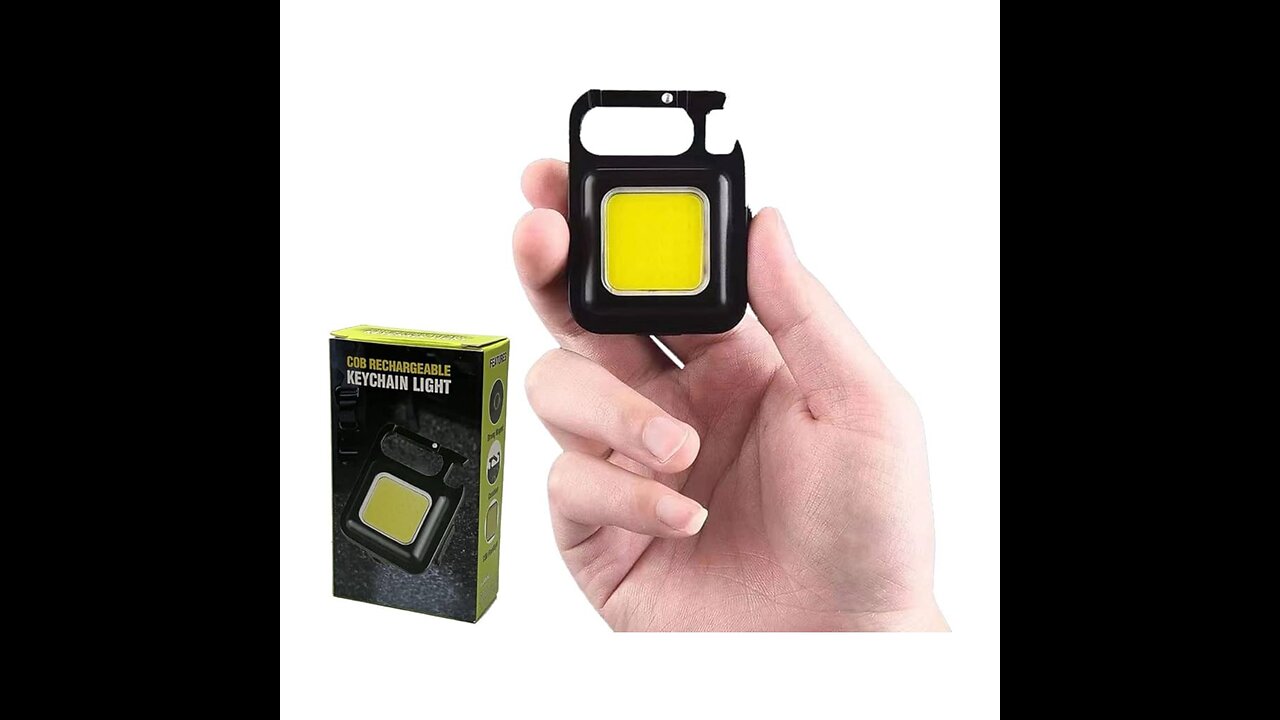 Outdoor Gadgets No : 412 🛍️Product: Led Mini Keychain Light USB Rechargeable 4 Modes