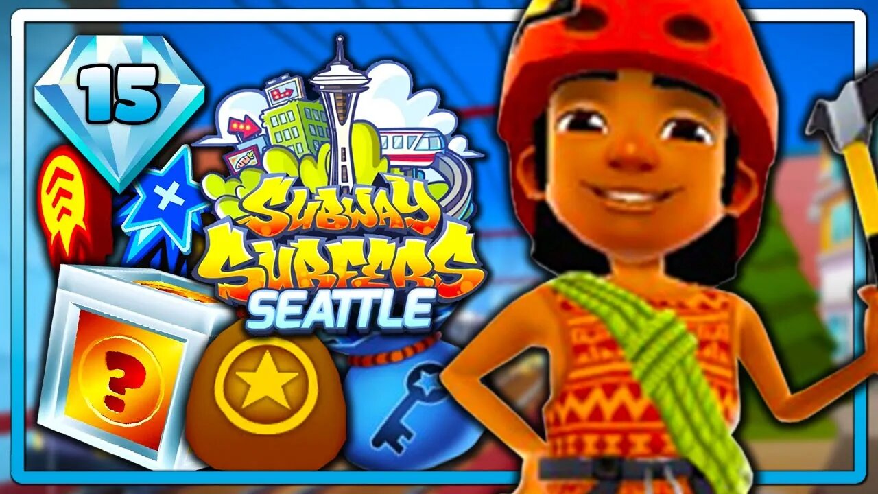 Subway Surfers Seattle | Caçada Sazonal Nível 15 com o Carlos