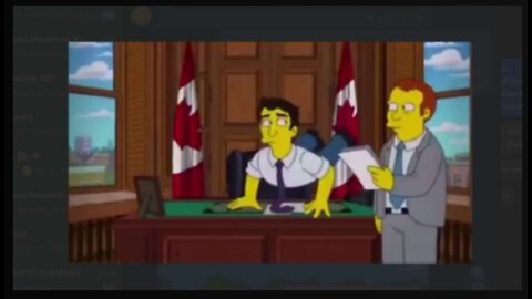 SIMPSON EPISODE FROM 1999.. LOOK AT THE FLAG LOOK AT THE MAN