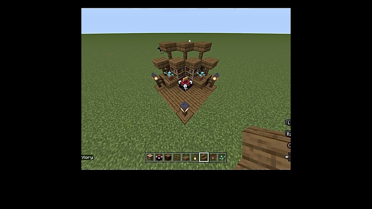 Easy 1 minute enchantment table build!