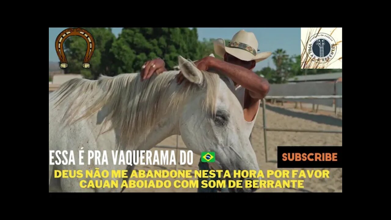 DEUS NÃO ME ABANDONE NESTA HORA POR FAVOR COM SOM DE BERRANTE