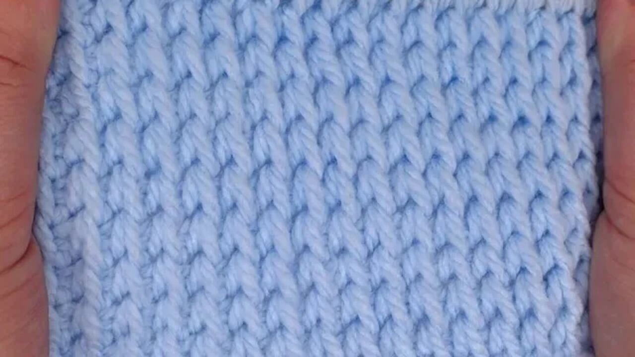 How to crochet Tunisian half stitch free pattern in description