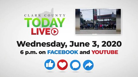 WATCH: Clark County TODAY LIVE • Wednesday, June 3, 2020