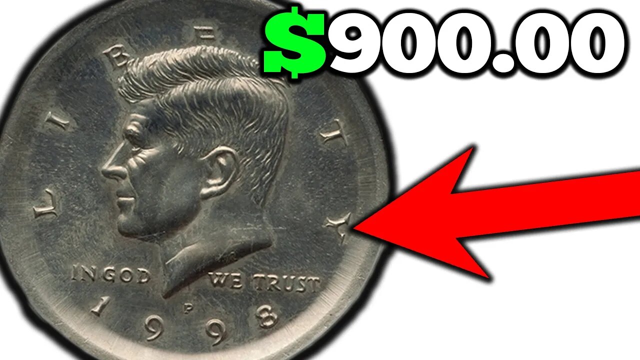 1998 Half Dollar Coin Errors Sold at Auction for Good Money!