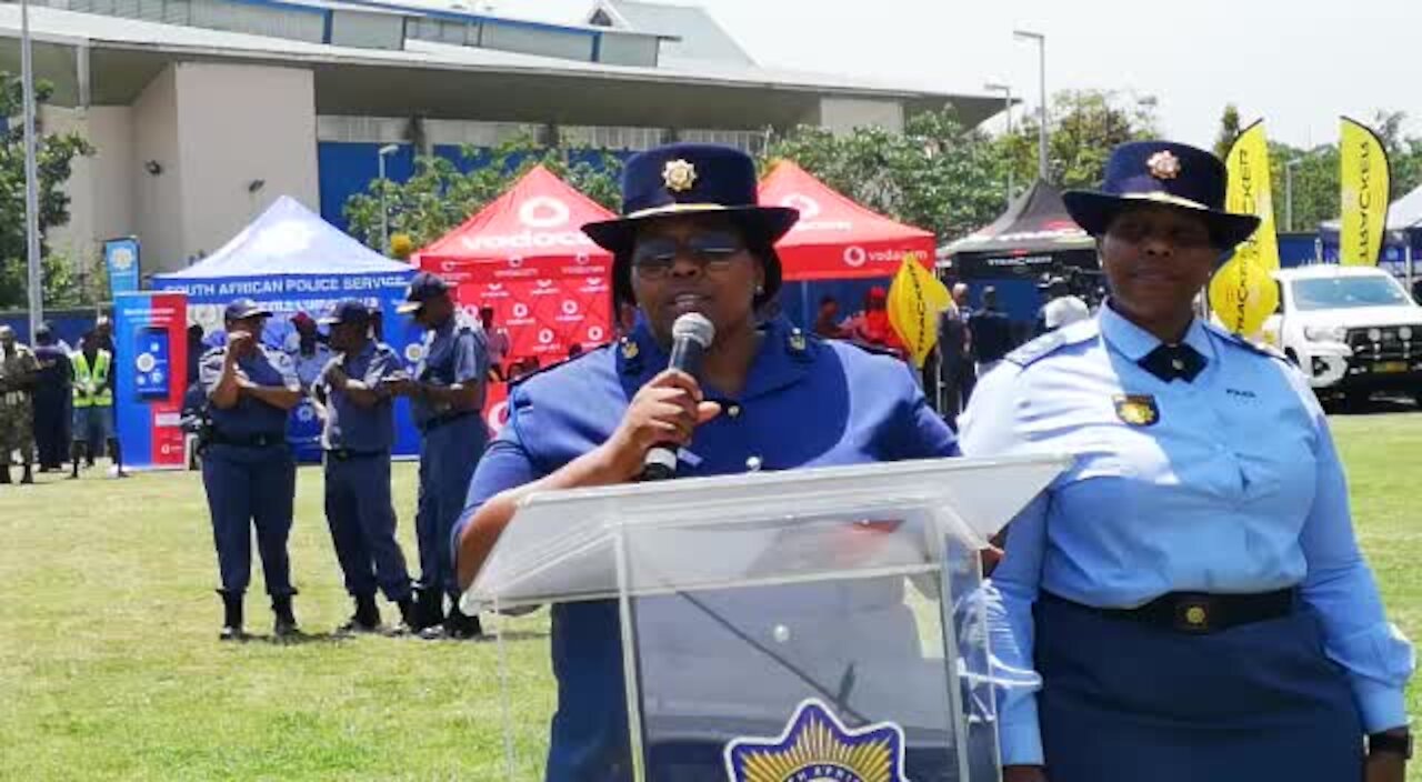 SOUTH AFRICA - Durban - Safer City operation launch (Videos) (rrH)