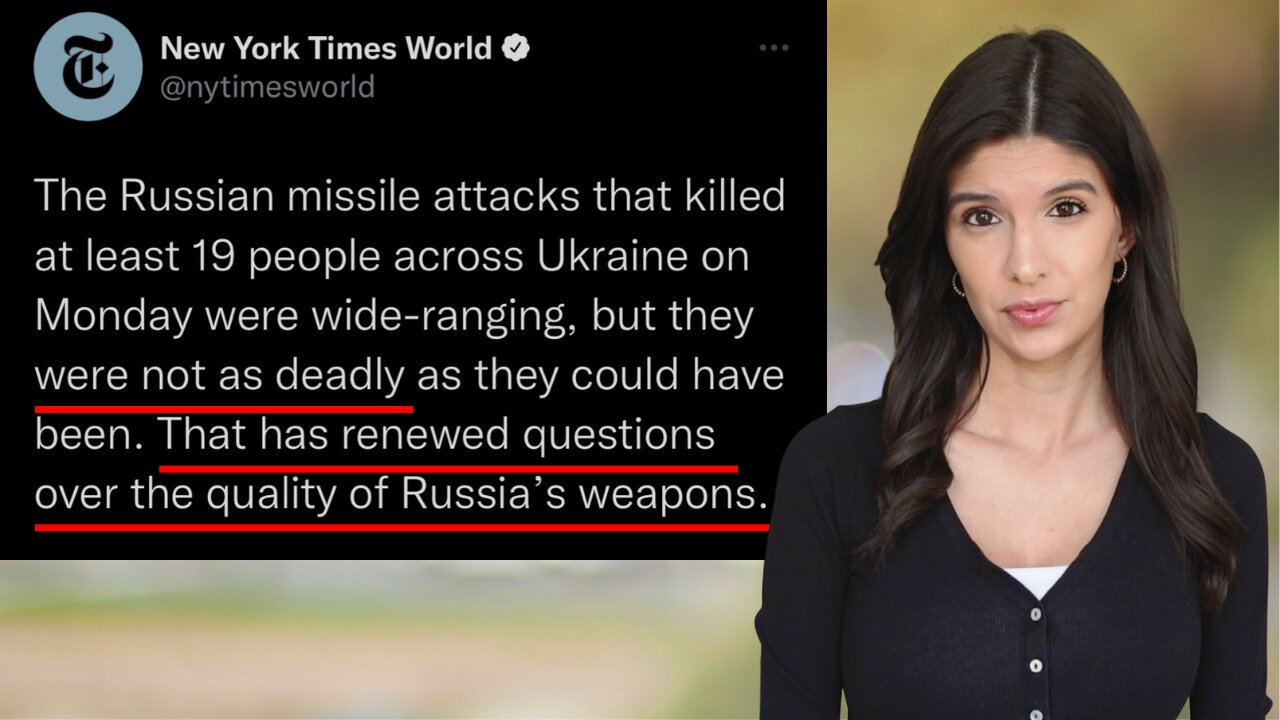 ICYMI: NY Times Questions Why Russia Isn’t Killing More Civilians—Blames Quality Of Weapons