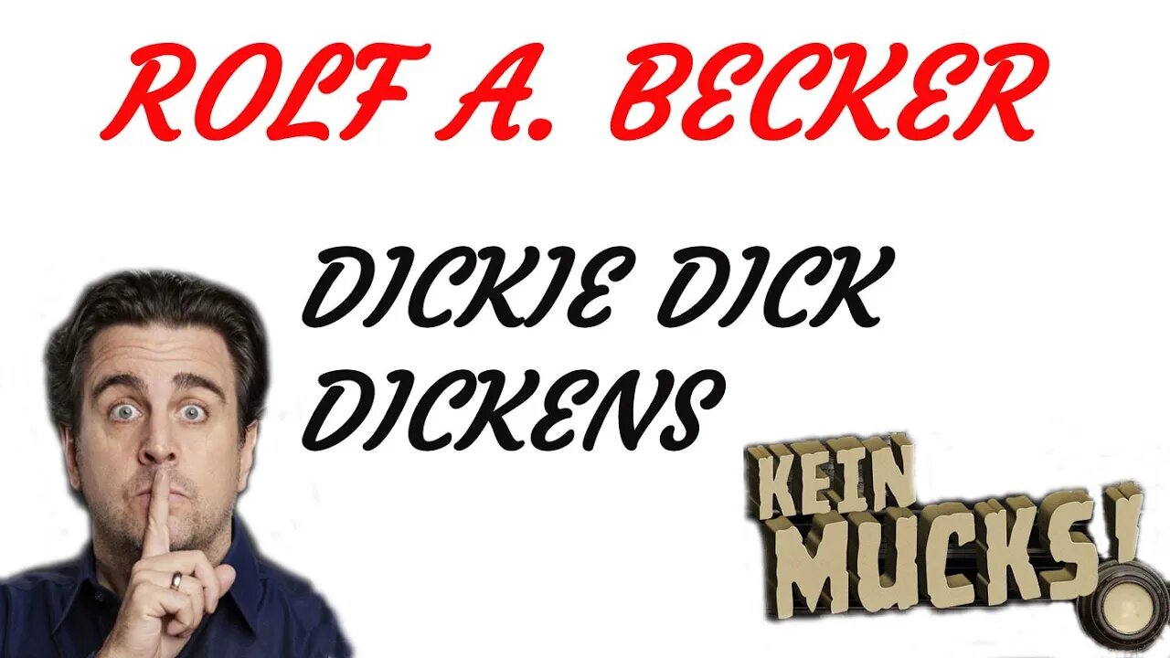 KRIMI Hörspiel - KEIN MUCKS - Rolf A. Becker - Dickie Dick Dickens