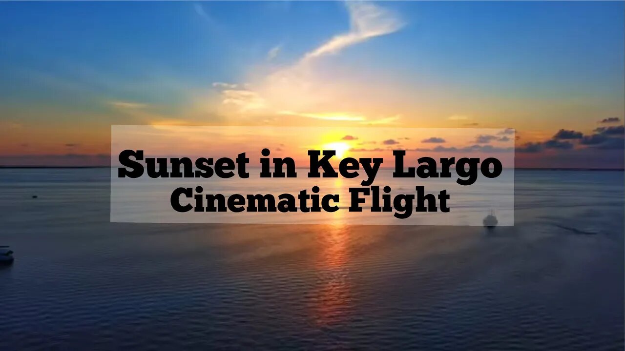 Key Largo Sunset: The Caribbean Club, Jimmy Johnson's Big Chill, Sundowners | Drone Video 4K