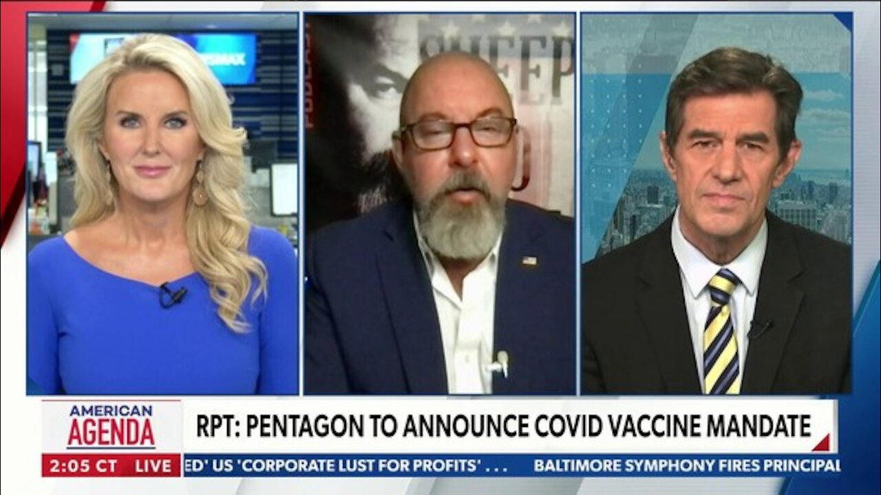 RPT: PENTAGON TO ANNOUNCE COVID VACCINE MANDATE