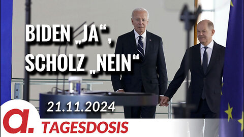 Biden „Ja“, Scholz „Nein“| Von Rüdiger Rauls