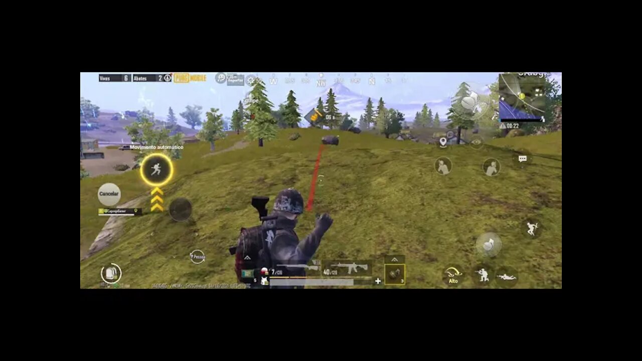 Jogando Resumo da Live PUBG MOBILE