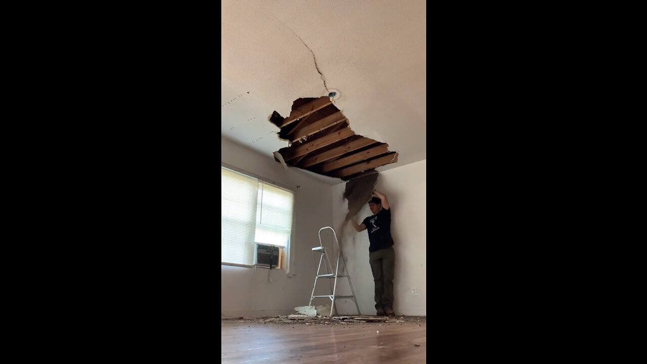 Section 8 Ceiling Replacement in 3 days