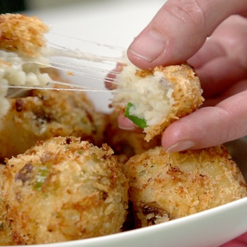 Fully-Loaded Mashed Potato Balls