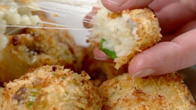 Fully-Loaded Mashed Potato Balls