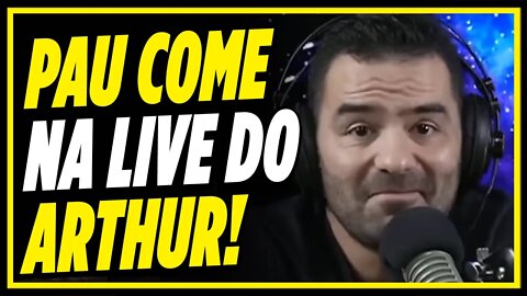 TRETA FORTE NA LIVE DO ARTHUR! | Cortes do MBL