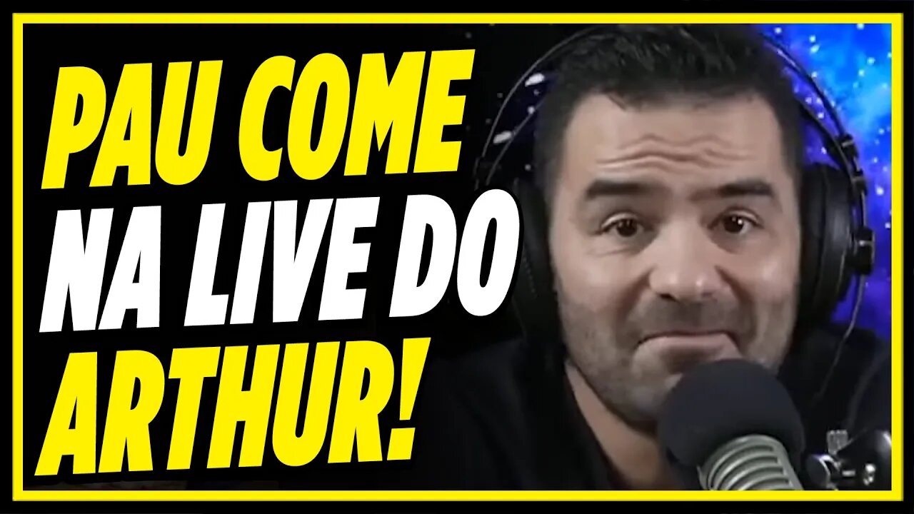 TRETA FORTE NA LIVE DO ARTHUR! | Cortes do MBL