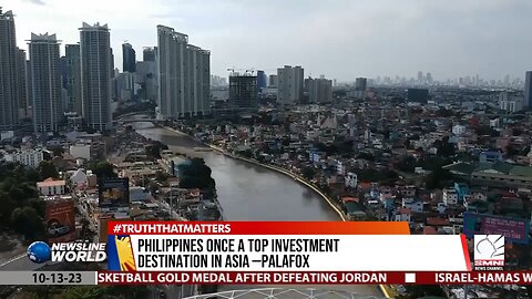 Philippines once a top investment destination in Asia –Palafox