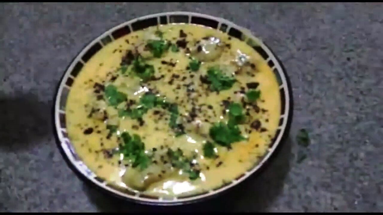 Classic Indian Dish: Punjabi Pakoda Kadhi (Watch & Prepare)