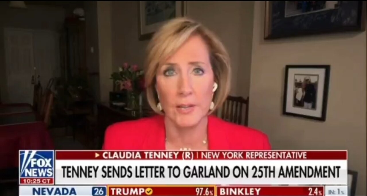 Rep Claudia Tenney: 25th AMENDMENT!