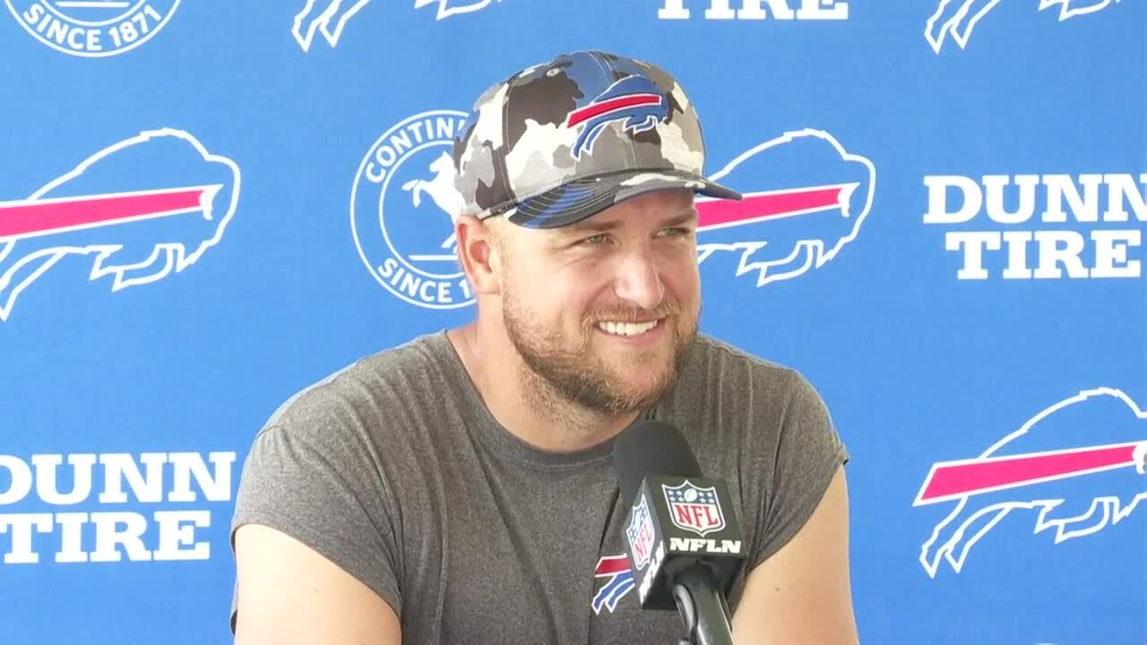 Training Camp update: Buffalo Bills QB Matt Barkley speaks at camp