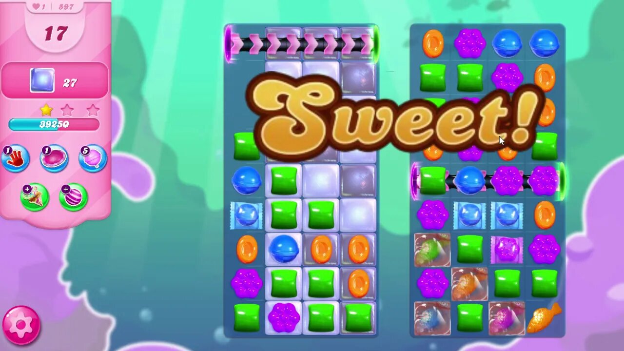 Candy Crush Saga Level 597