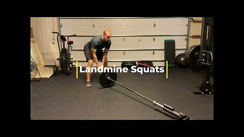 Landmine Squats