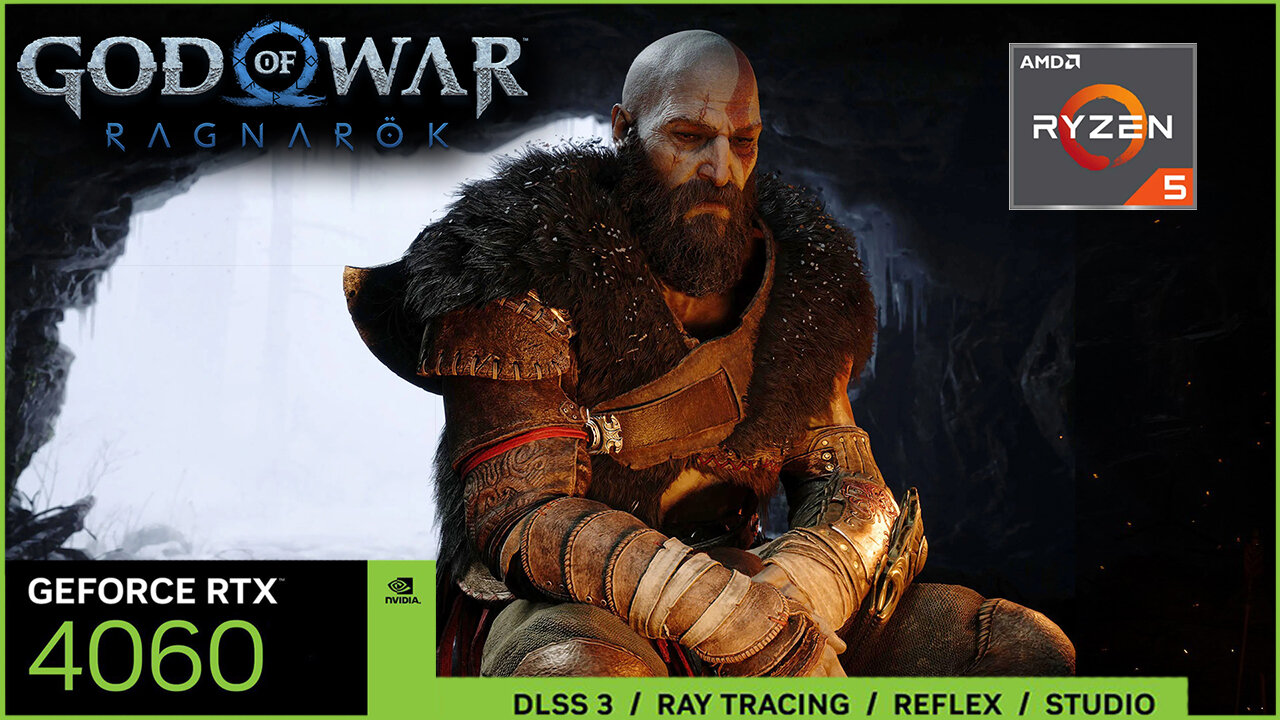 God of War Ragnarok | Gameplay on Ryzen 5 3600, Nvidia RTX 4060