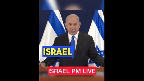 Israel PM Address to Nation & World 🇮🇱